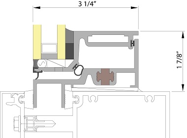 3250-Z and 4250-Z  Zero Sightline Insert Vents